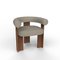 Collector Modern Cassette Chair in Famiglia 08 Fabric and Smoked Oak by Alter Ego 1