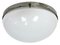 Vintage Wall or Ceiling Light in Milk Glass from Napako, 1960s, Image 2