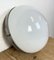 Vintage Wall or Ceiling Light in Milk Glass from Napako, 1960s 3