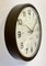 Horloge Murale Vintage en Bakélite Marron de Seth Thomas, 1980s 3