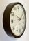 Vintage Brown Bakelite Wall Clock from Seth Thomas, 1980s 3