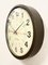 Reloj de pared vintage de baquelita marrón de Seth Thomas, años 80, Imagen 5