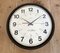 Horloge Murale Vintage en Bakélite Marron de Seth Thomas, 1980s 12