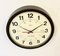 Vintage Brown Bakelite Wall Clock from Seth Thomas, 1980s 4