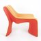 Oranger Vintage Stuhl von Cassina, 1999 2