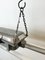 Industrial Grey Hanging Tube Light from Polam Gdansk, 1970s, Image 9