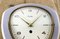 Reloj de pared vintage de porcelana morado de Mauthe, años 70, Imagen 6