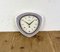 Vintage Purple Porcelain Wall Clock from Mauthe, 1970s 2