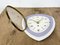 Reloj de pared vintage de porcelana morado de Mauthe, años 70, Imagen 17