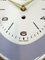 Reloj de pared vintage de porcelana morado de Mauthe, años 70, Imagen 10