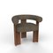 Collector Modern Cassette Chair in Famiglia 12 Fabric and Smoked Oak by Alter Ego 1