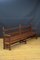 Antique Victorian Gothic Revival Hall Bench in Oak, 1880 8