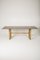 Pink Granite and Brass Table by Alfredo Freda, 1960s 6