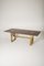 Pink Granite and Brass Table by Alfredo Freda, 1960s, Image 2