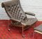 Vintage Armchair with Footrest, Set of 2, Image 7