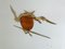Escultura de pájaro minimalista de cobre, años 70, Imagen 6