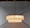 Large Mid-Century Modern Italian Ice Murano Glass Chandelier, 1950s, Image 13