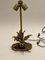 French Foliage Brass Lamp in the style of Maison Charles, 1970s, Image 3