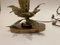 French Foliage Brass Lamp in the style of Maison Charles, 1970s 4