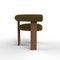 Collector Modern Cassette Chair in Famiglia 30 Fabric and Smoked Oak by Alter Ego, Image 2