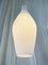 Lampada a sospensione vintage in vetro opalino di Aloys F. Gangkofner per Peill & Putzler, anni '50, Immagine 3