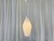 Vintage Opal Glass Pendant Lamp by Aloys F. Gangkofner for Peill & Putzler, 1950s 4