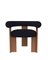 Collector Modern Cassette Chair in Famiglia 45 Fabric and Smoked Oak by Alter Ego, Image 1