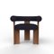 Collector Modern Cassette Chair in Famiglia 45 Fabric and Smoked Oak by Alter Ego 1