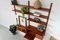 Danish Modern 2-Bay Modular Teak Wall Unit by Poul Cadovius for Cado, 1950s. 17