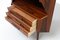 Mueble esquinero danés vintage de palisandro con bar seco, años 60., Imagen 10