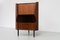 Mueble esquinero danés vintage de palisandro con bar seco, años 60., Imagen 11