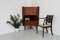 Mueble esquinero danés vintage de palisandro con bar seco, años 60., Imagen 12