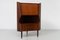Mueble esquinero danés vintage de palisandro con bar seco, años 60., Imagen 2
