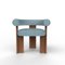 Collector Modern Cassette Chair in Famiglia 49 Fabric and Smoked Oak by Alter Ego 3