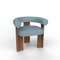 Collector Modern Cassette Chair in Famiglia 49 Fabric and Smoked Oak by Alter Ego 1