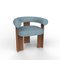 Collector Modern Cassette Chair in Famiglia 49 Fabric and Smoked Oak by Alter Ego, Image 1