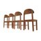 Pine Dining Room Chairs by Rainer Daumiller, 1970s, Set of 4 4