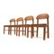 Pine Dining Room Chairs by Rainer Daumiller, 1970s, Set of 4 5