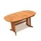 Vintage Extendable Oval Dining Table, 1960s, Image 4