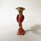 Red Patinated and Gilded Cast Aluminium Sculptural Bird Candlestick by Pierre Casenove for Fondica, France, 1990s 9