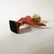 Red Patinated and Gilded Cast Aluminium Sculptural Bird Candlestick by Pierre Casenove for Fondica, France, 1990s, Image 7