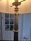 Lámpara neoclásica de latón de Maison Charles, años 50, Imagen 9