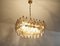 Murano Poliedri Chandelier in Smoked Glasses by Carlo Scarpa, 1990 6