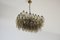 Murano Poliedri Chandelier in Smoked Glasses by Carlo Scarpa, 1990 10