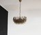 Murano Poliedri Chandelier in Smoked Glasses by Carlo Scarpa, 1990, Image 12