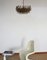 Murano Poliedri Kronleuchter mit Rauchglas von Carlo Scarpa, 1990 11