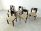 Vintage Brutalist Dining Chairs, 1970s, Set of 6 3