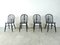 Ebonized Ercol Dining Chairs, 1950s, Set of 4 4