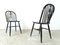 Ebonized Ercol Dining Chairs, 1950s, Set of 4 5