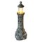 Small Cornish Serpentine Lighthouse Table Lamp, 1930s 5